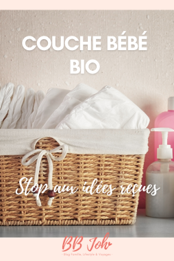 paquet de couches bébé bio
