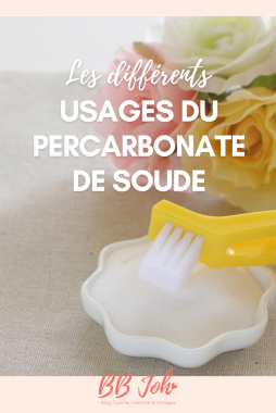 utiliser du percarbonate de soude pour le nettoyege et l'entretien